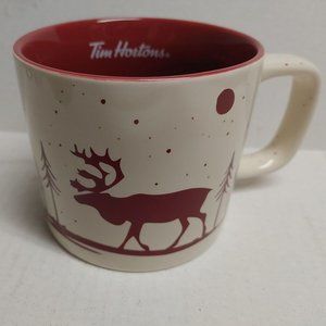Tim Hortons 2019 Caribou Reindeer Coffee Mug